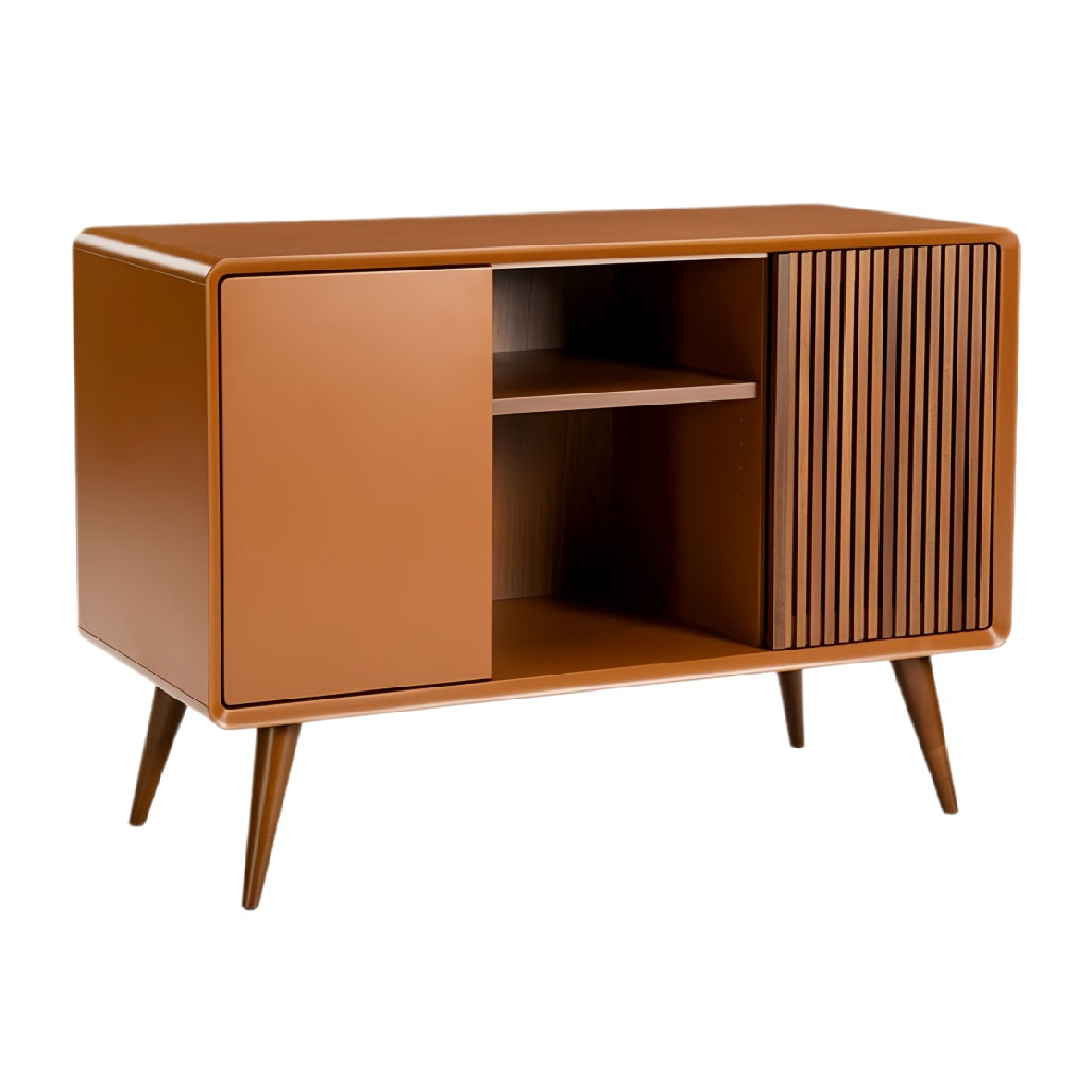 Modern Elegante TV-Kast met Houten Afwerking