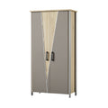 Moderne Opbergkast met Houten Afwerking